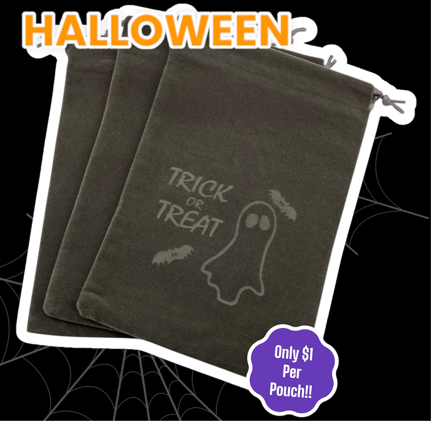 Halloween drawstring bags