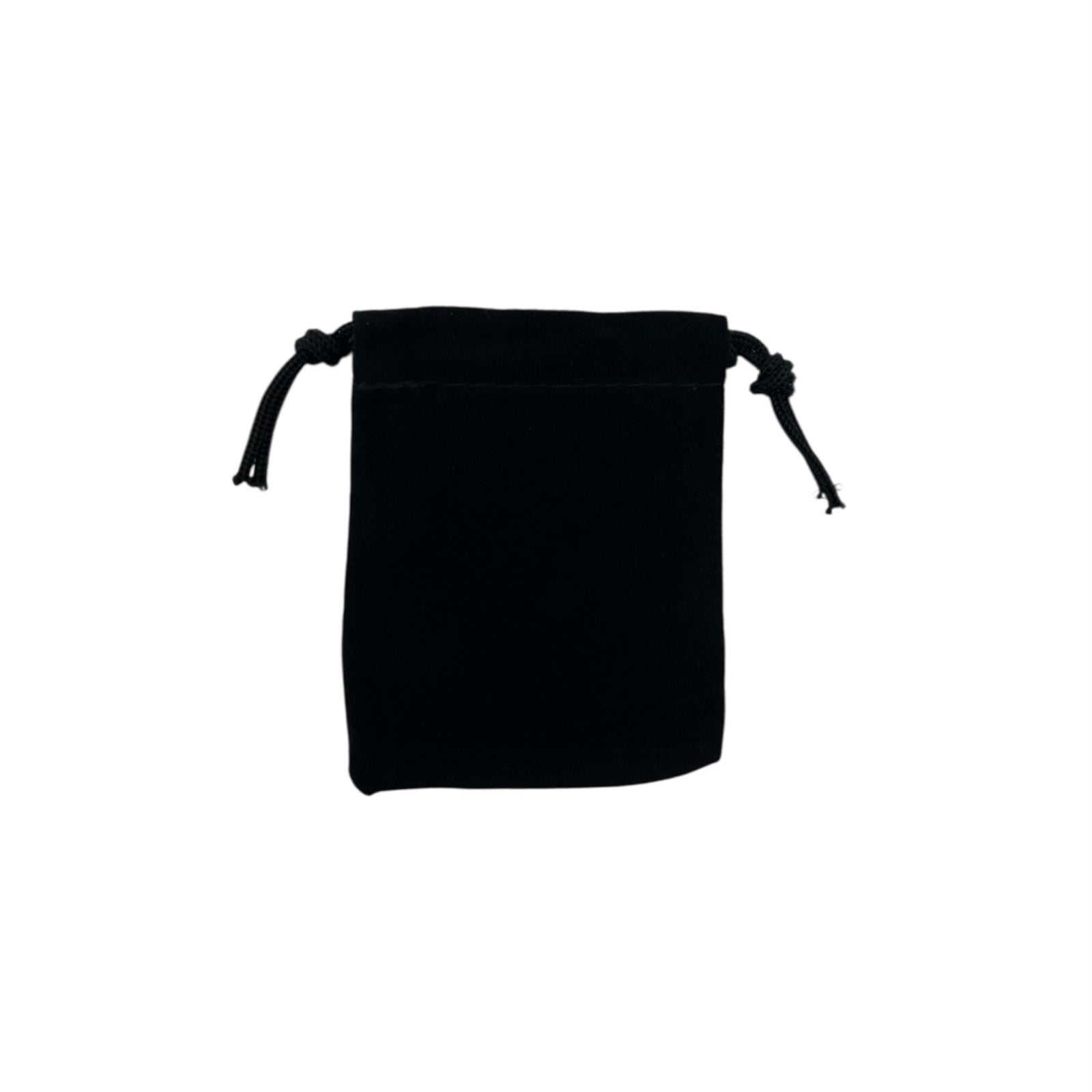 Black drawstring pouch 