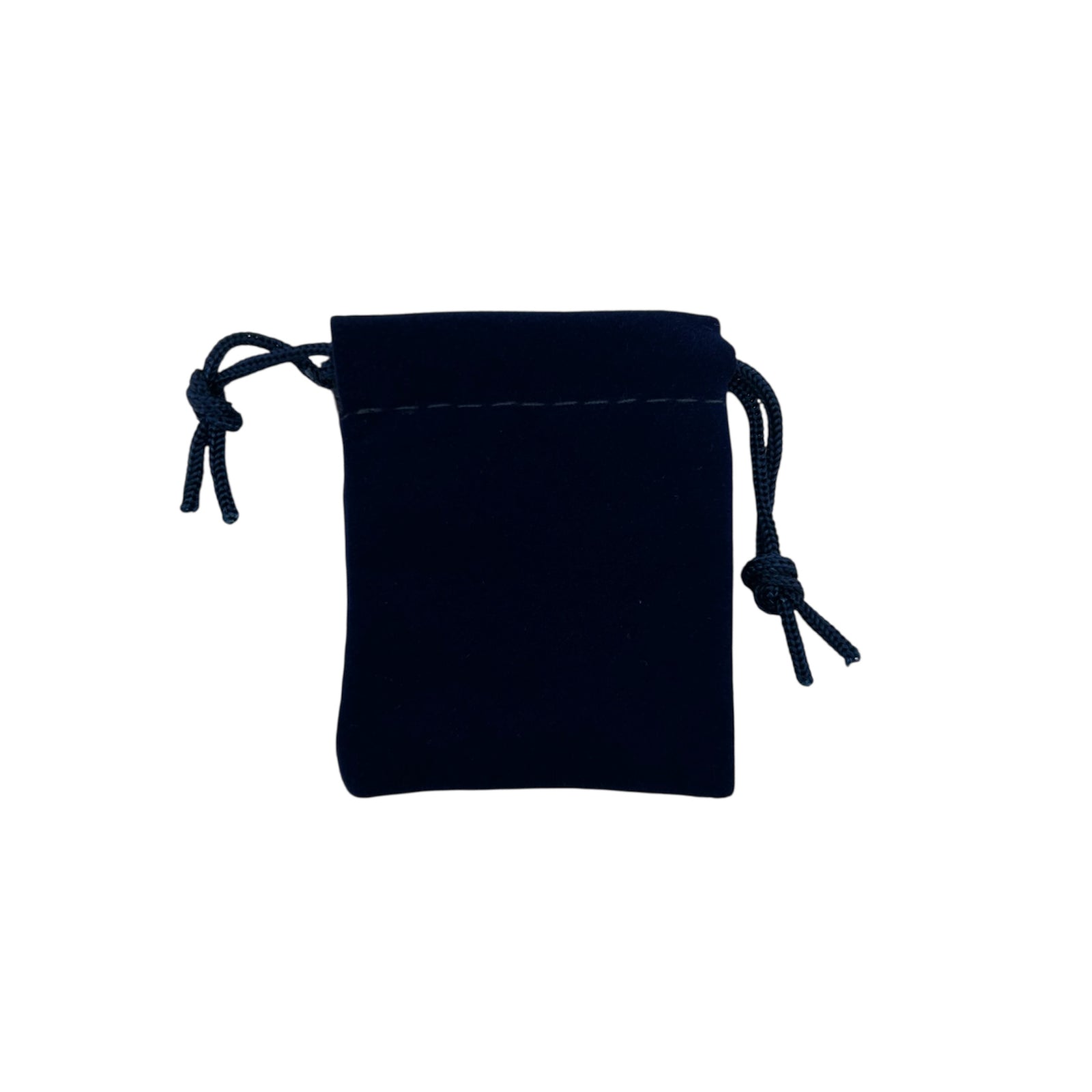 Navy drawstring pouch