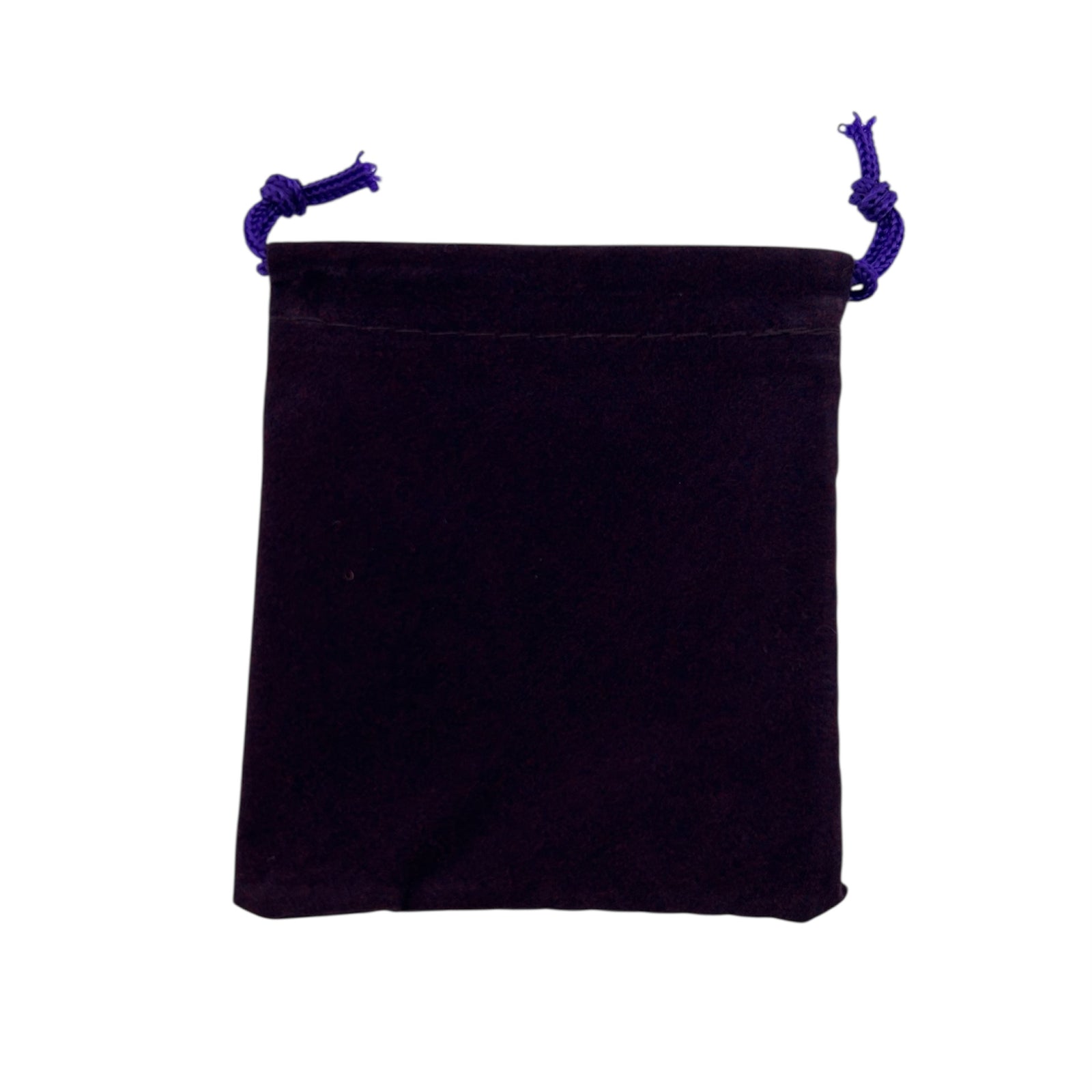 Purple drawstring pouch 