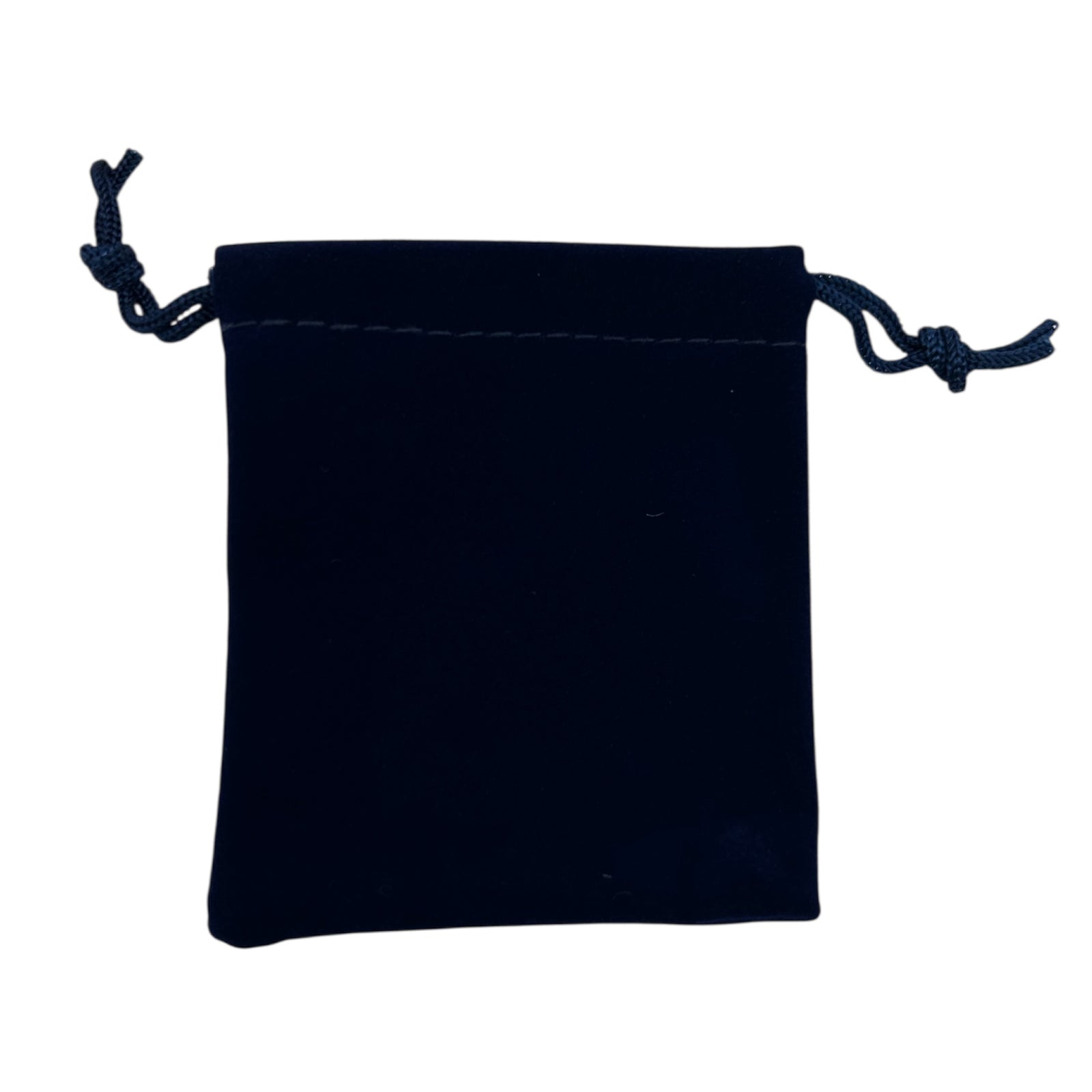 Navy drawstring pouch
