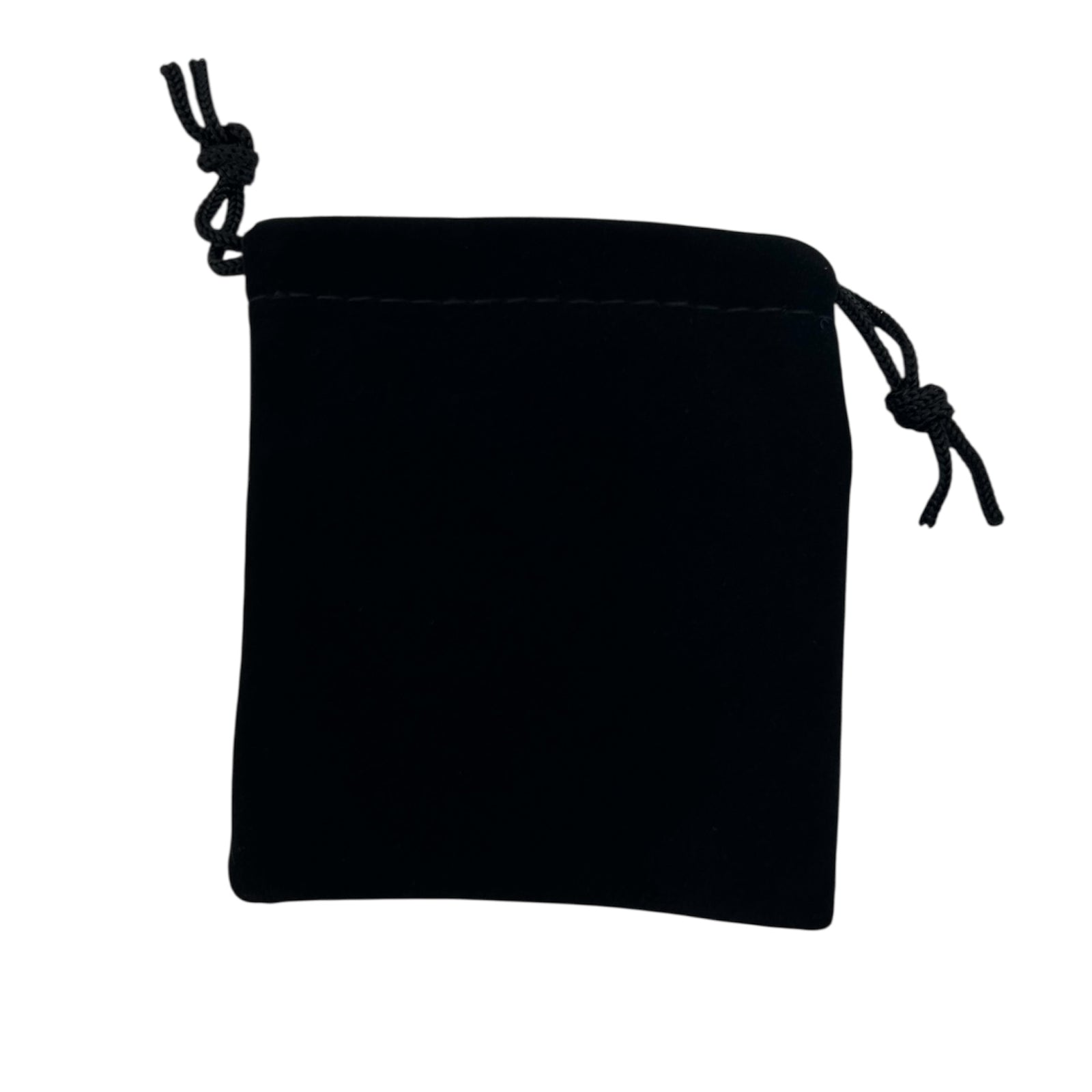Black drawstring pouch 