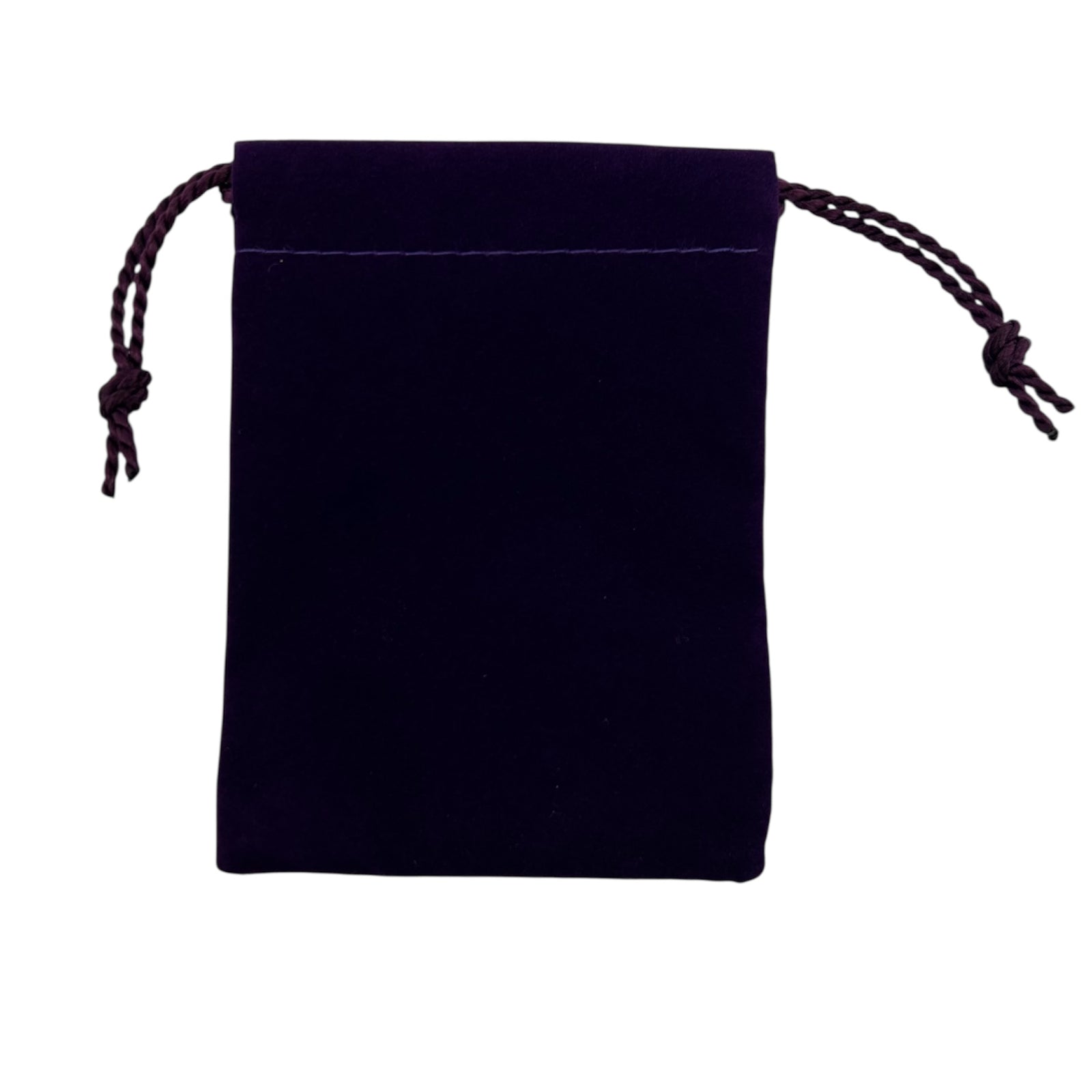 Purple drawstring pouch 