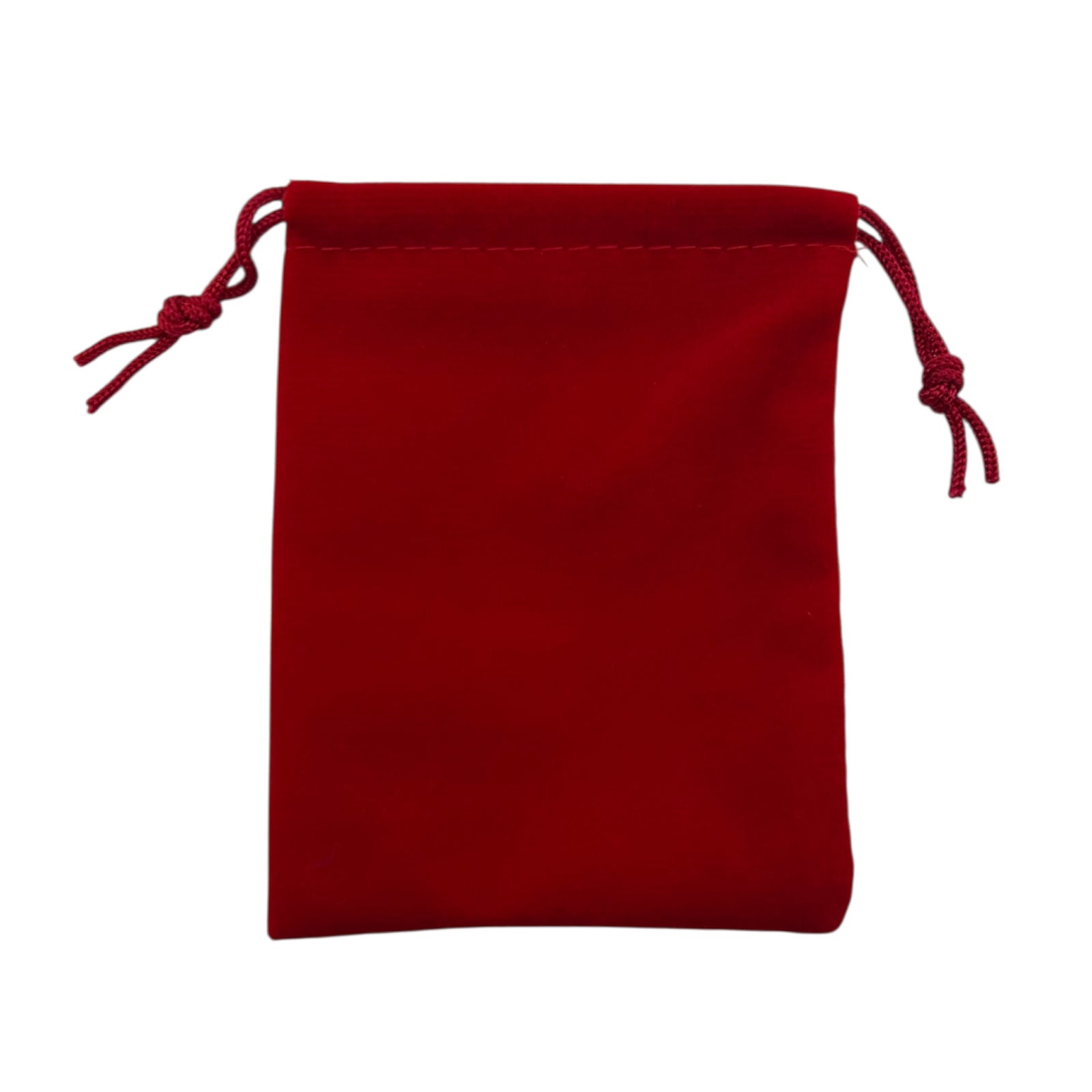 Red drawstring pouch 