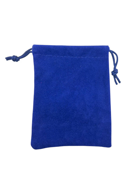 Royal Blue drawstring pouch 
