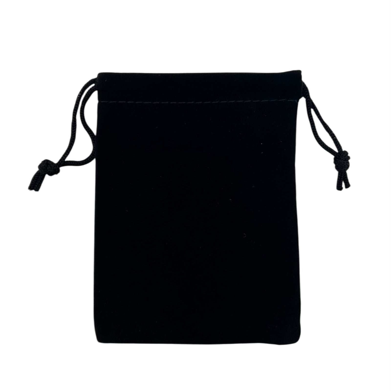 Black drawstring pouch 