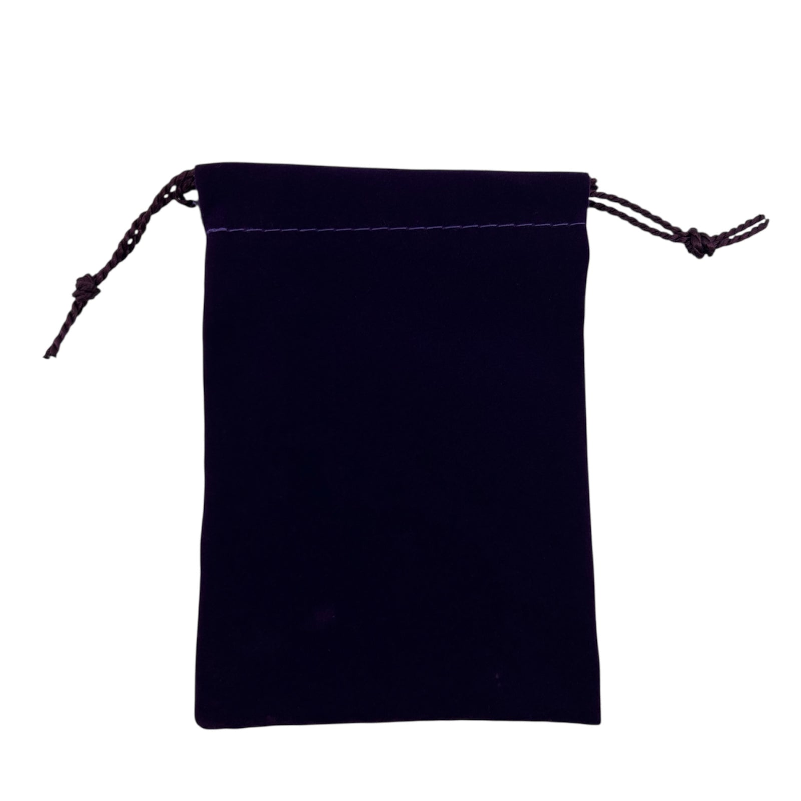 Purple drawstring pouch 