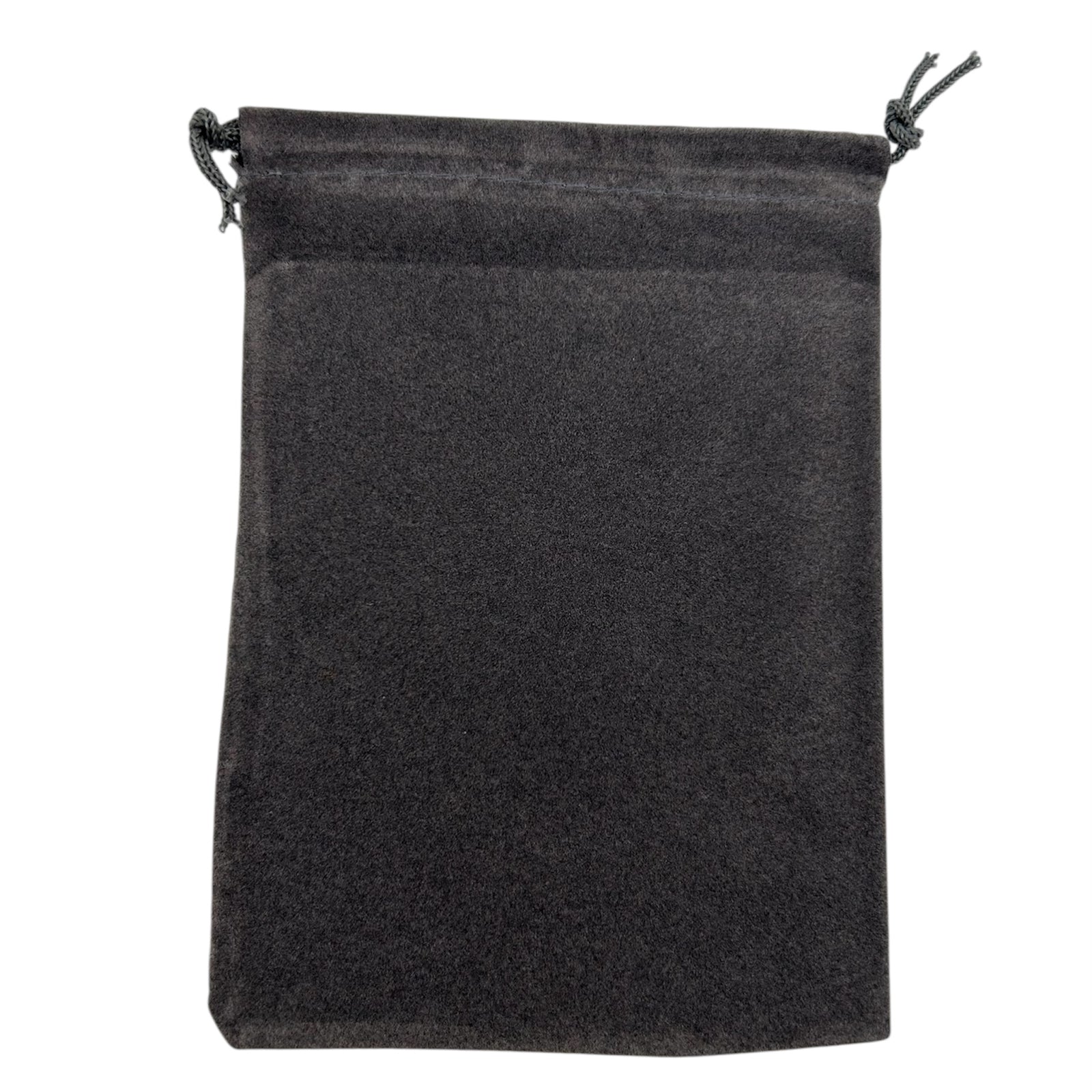 Grey drawstring pouch 
