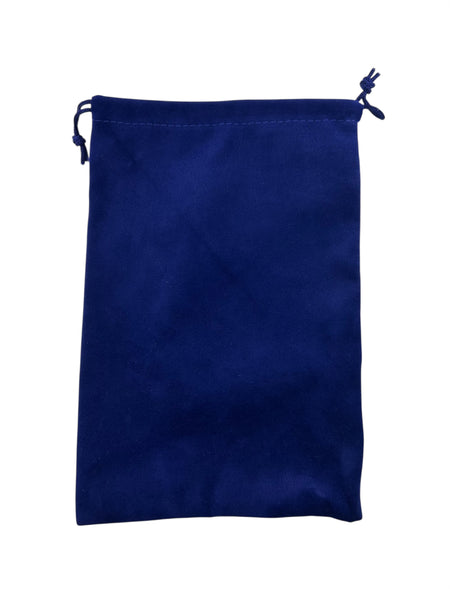 Royal Blue drawstring pouch 