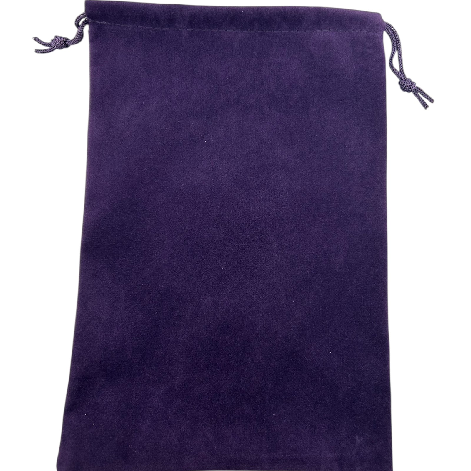 Purple drawstring pouch 