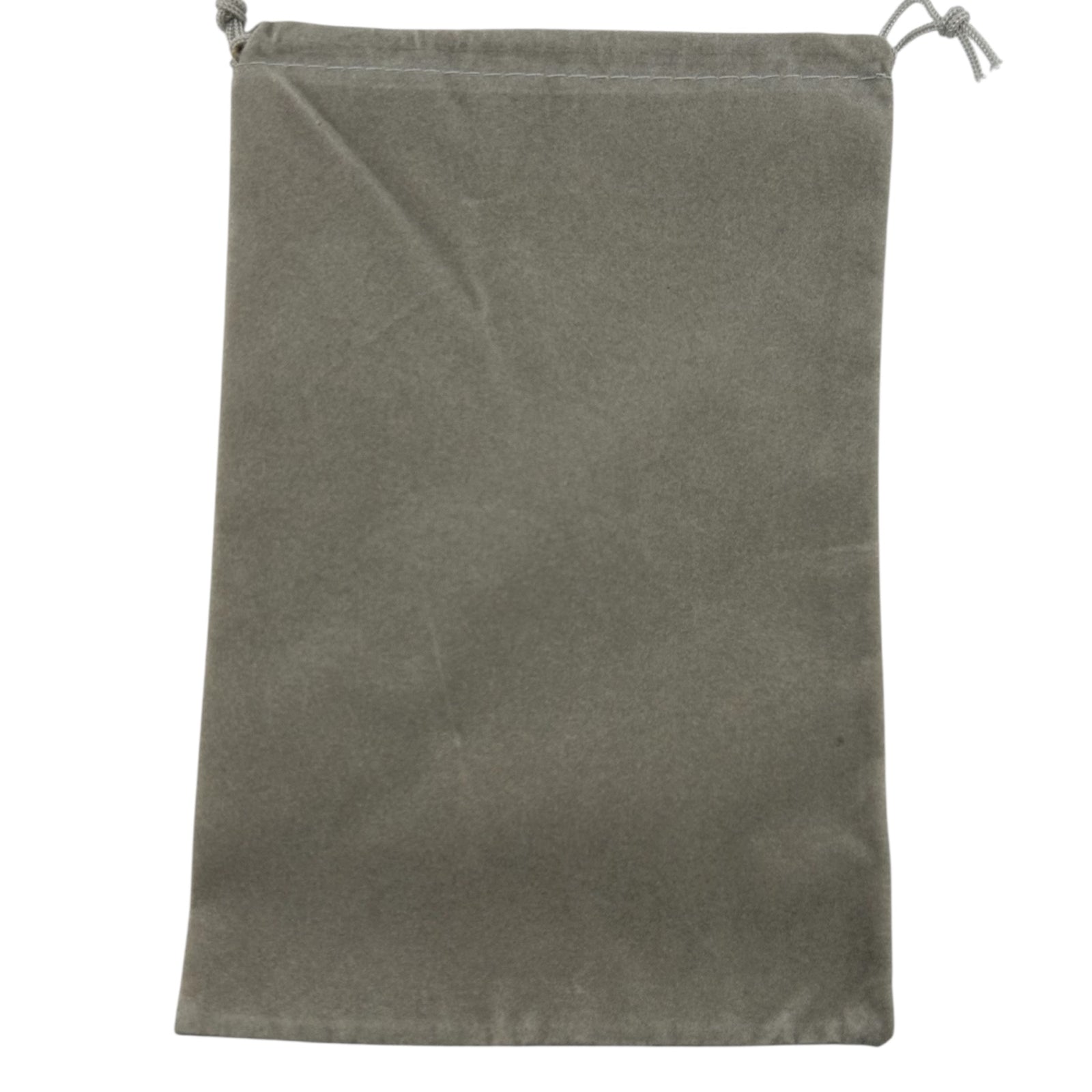 Grey drawstring bag 