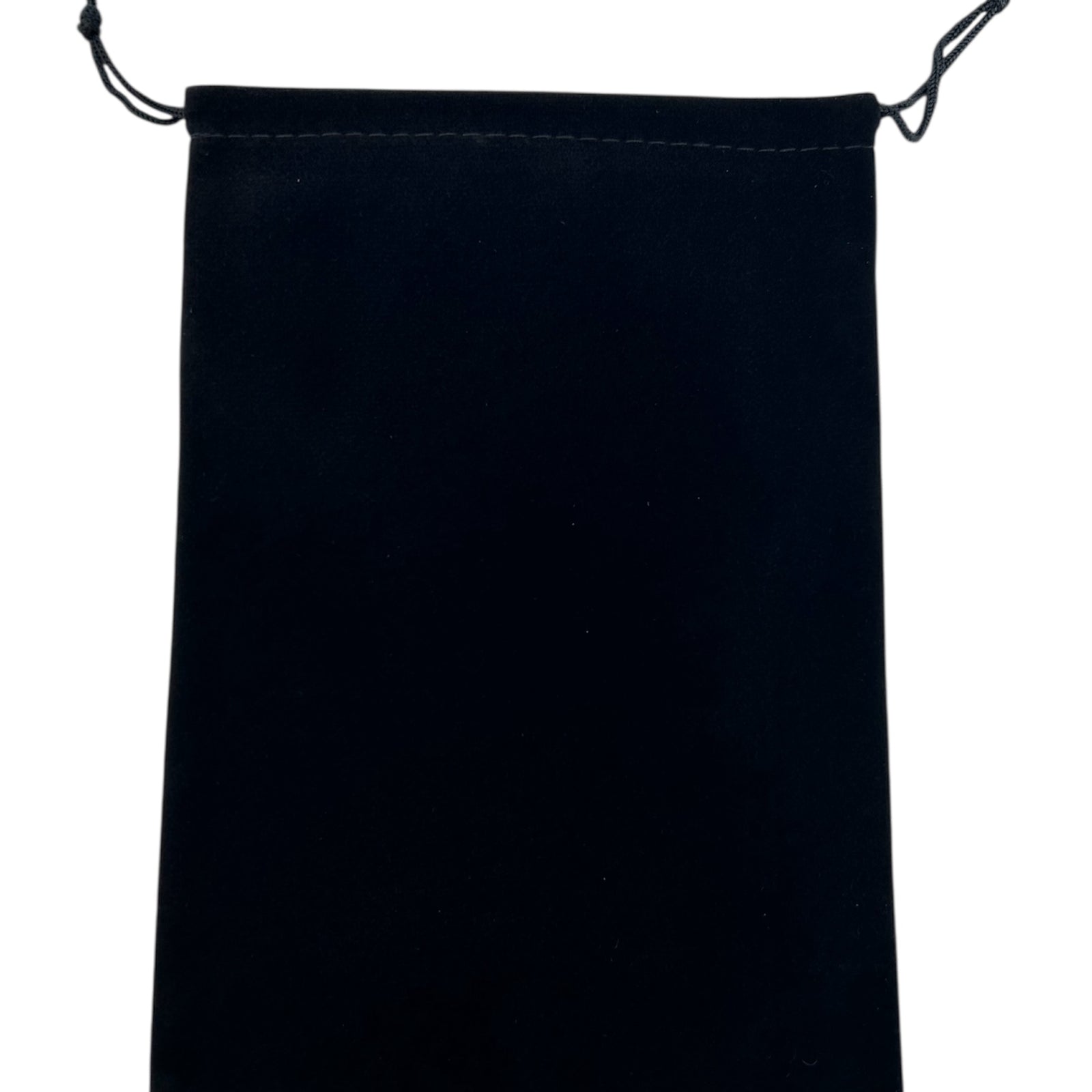 Black drawstring pouch 