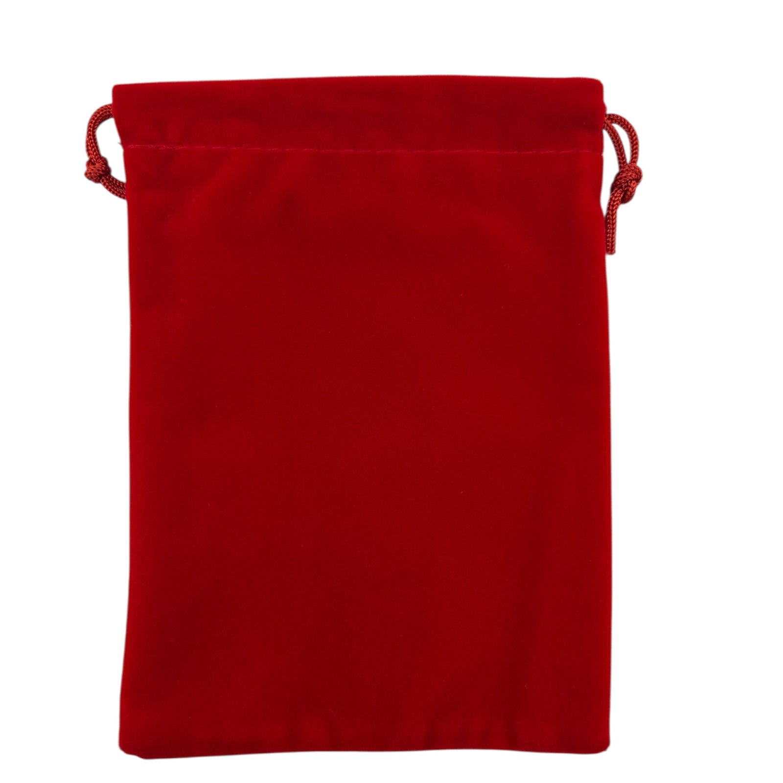 Red Velvet drawstring pouch 