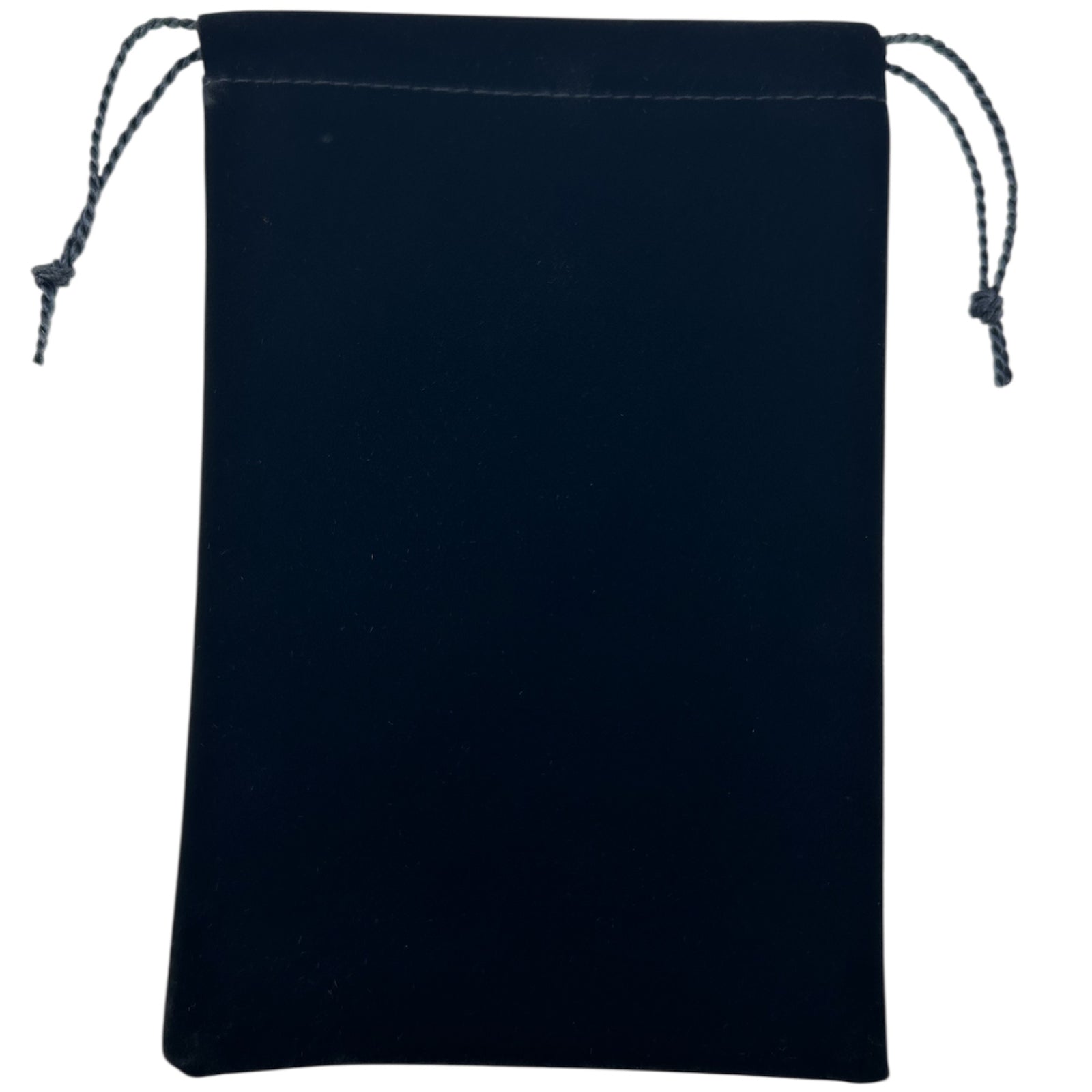 Black Velvet drawstring pouch 