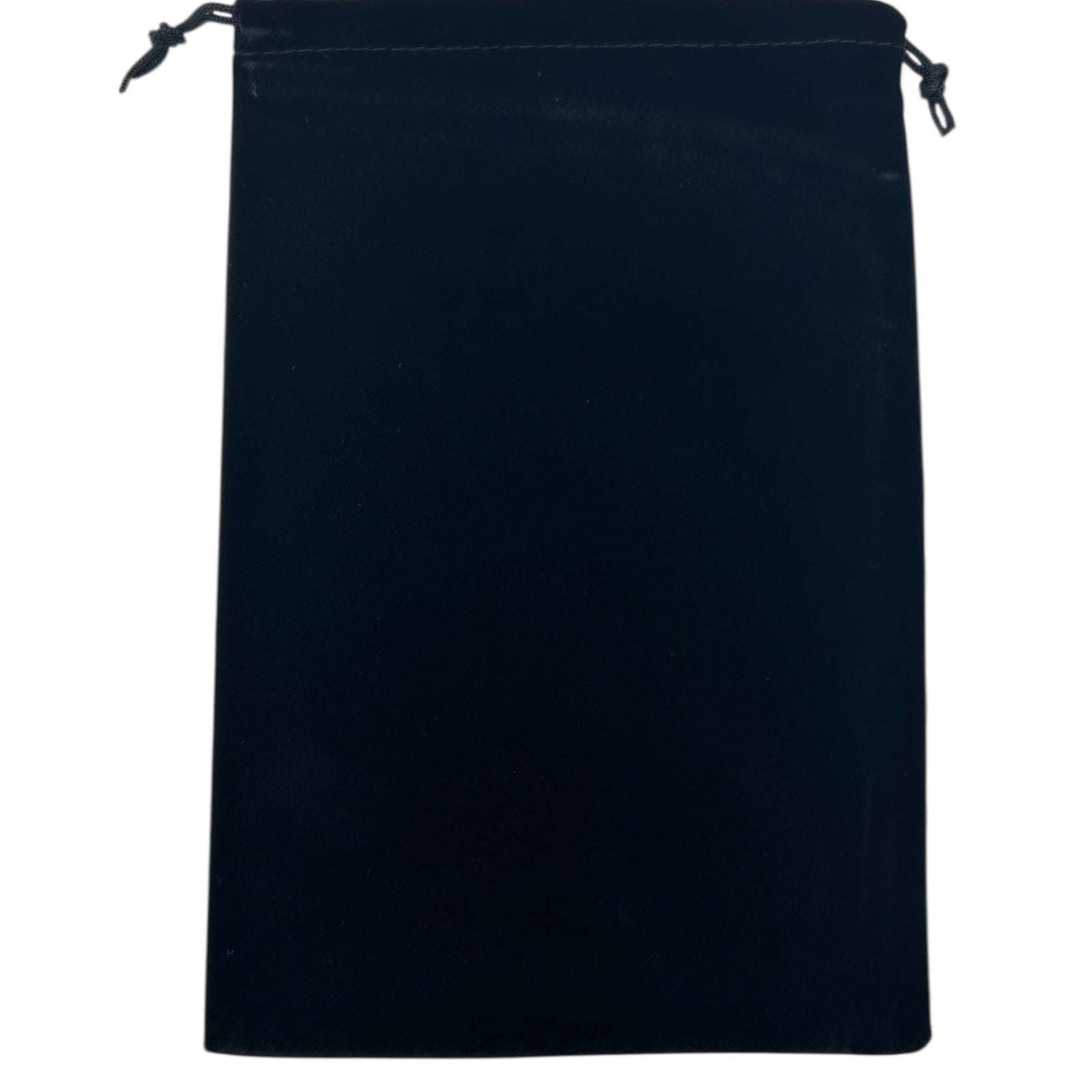 Black Velvet drawstring pouch 