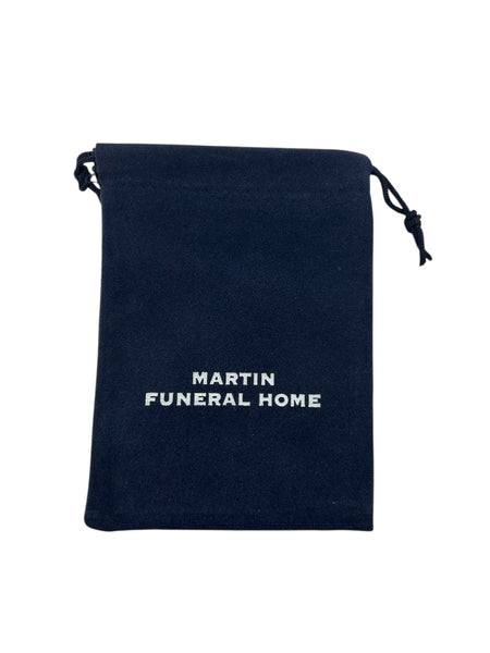 Navy Blue drawstring pouch