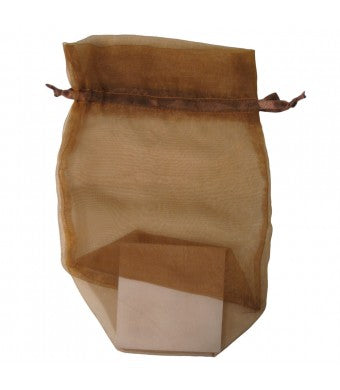 GUSSETED ORGANZA BAG - 5.5" X 8"  (GO15)