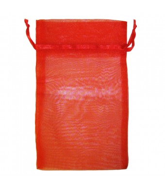 RECTANGULAR ORGANZA BAG 6" x 14"  (RO30)